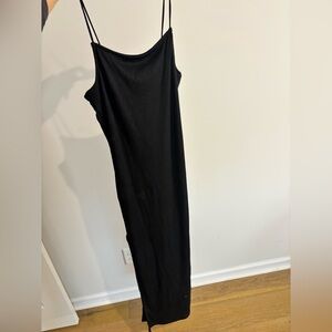 Rue21 Black Maxi Dress with slit